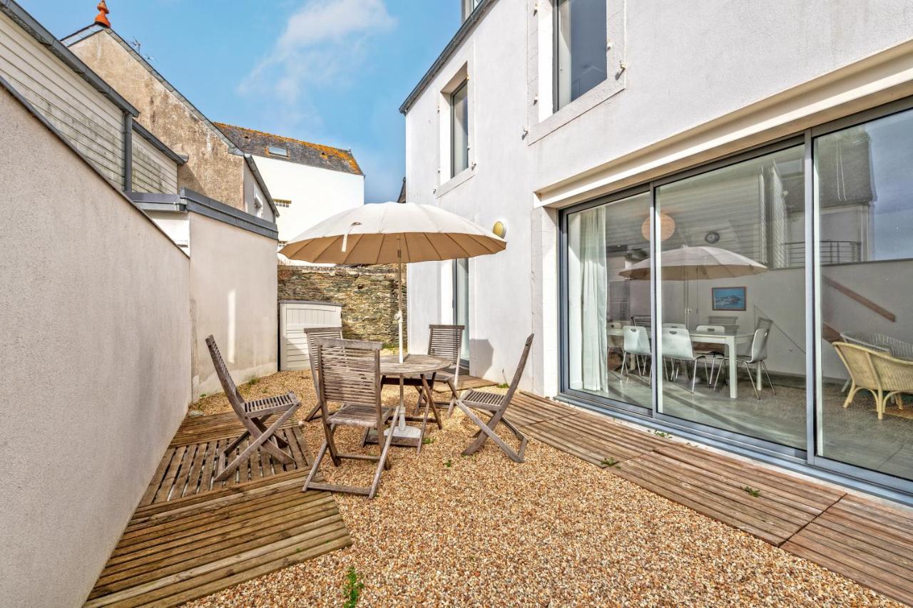 Grande Maison Sur Le Port Locquirec Luaran gambar